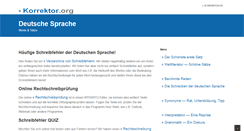 Desktop Screenshot of korrektor.org
